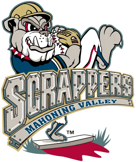Mahoning Valley Scrappers 1999-2008 Primary Logo iron on heat transfer